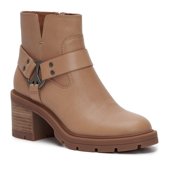 NIB Lucky Brand Soxton Harness Bootie - Picture 1 of 8